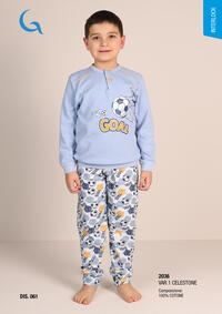 PIGIAMA BAMBINO M/L 2036 Tellini S.r.l. Ingrosso Abbigliamento